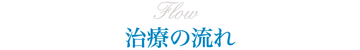 治療の流れ